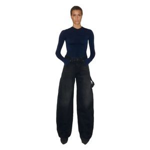 ✨DARKPARK Audrey Barrel-Leg Black Sz 25 Jeans✨
